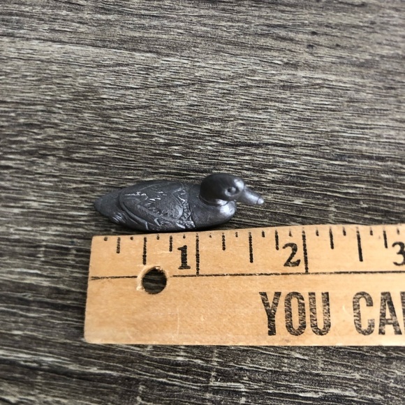 Vtg Decorative Lead Duck - Picture 10 of 13